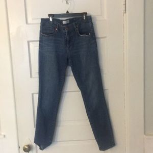 Mid-rise Skinny Perfect Blue Jeans